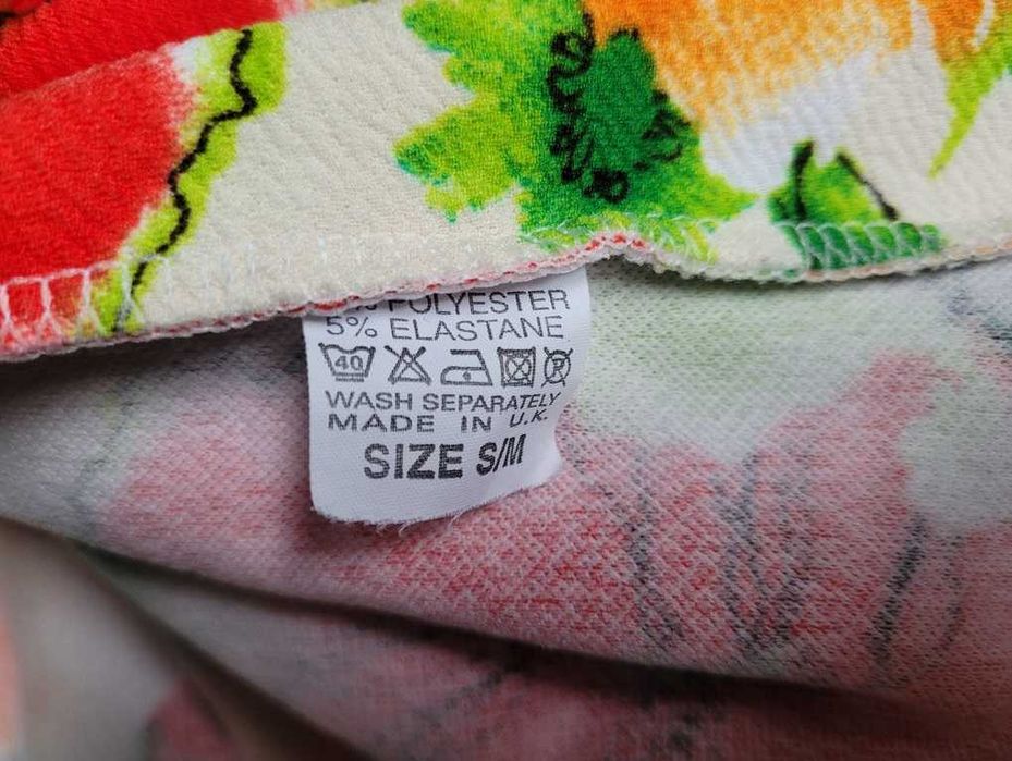 Asymetryczna narzutka w kwiaty 36,S/38,M Dolls Paris