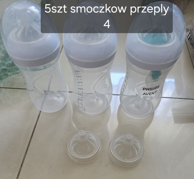 3szt butelka avent natural response 1nowa