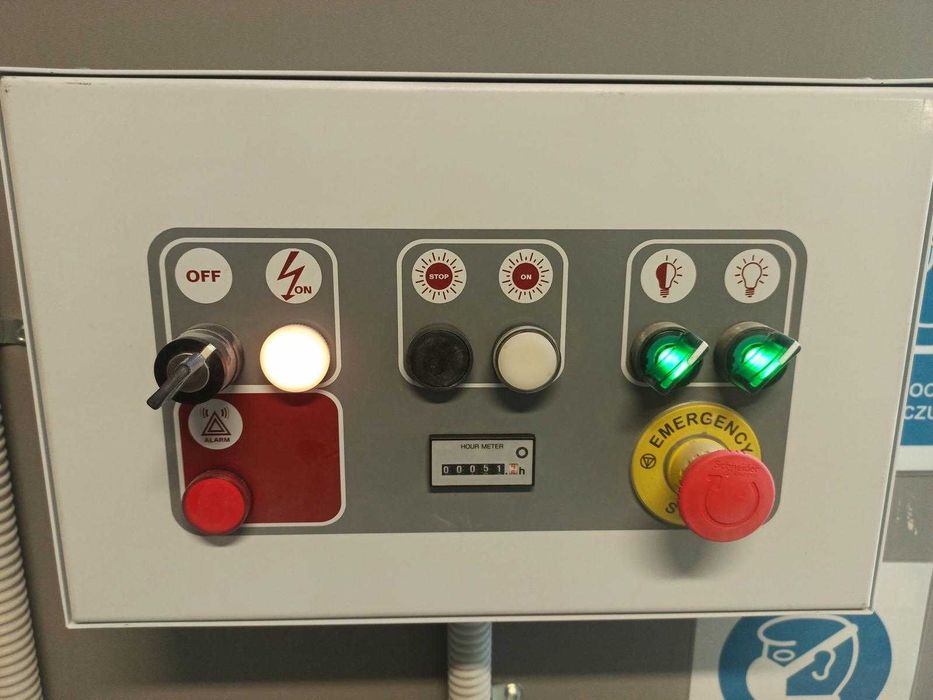 Strefa lakiernicza, stanowisko przygotowawcze, plenum nawiewowe