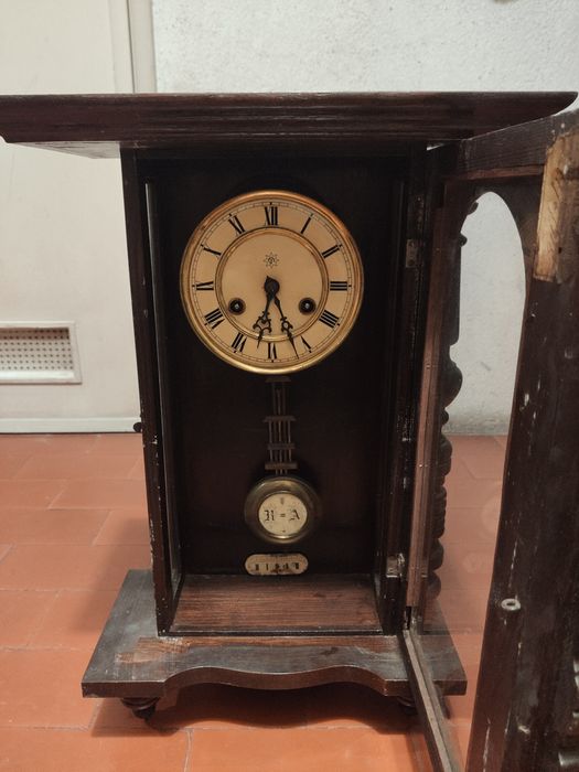 Relógio de parede antigo Junghans