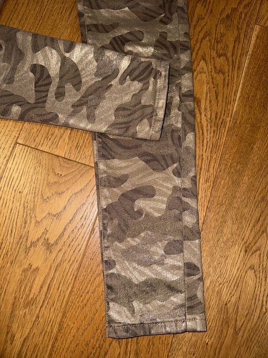 Spodnie damskie złote moro, rozm. 38