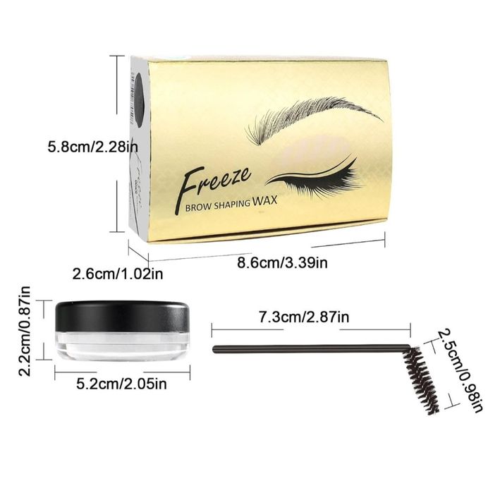 Żel do modelowania brwi – transparentny żel do brwi