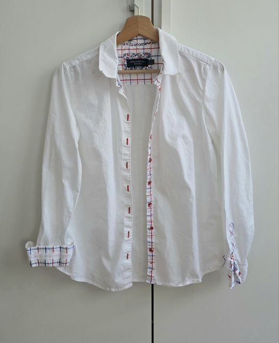 Bariloche Spain damska koszula biała 40 M/ L