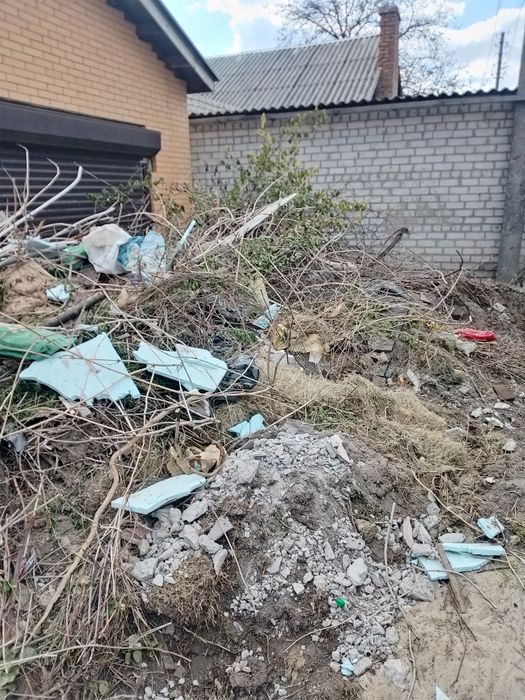 Вивозим мусор любой сложности с любой чочки