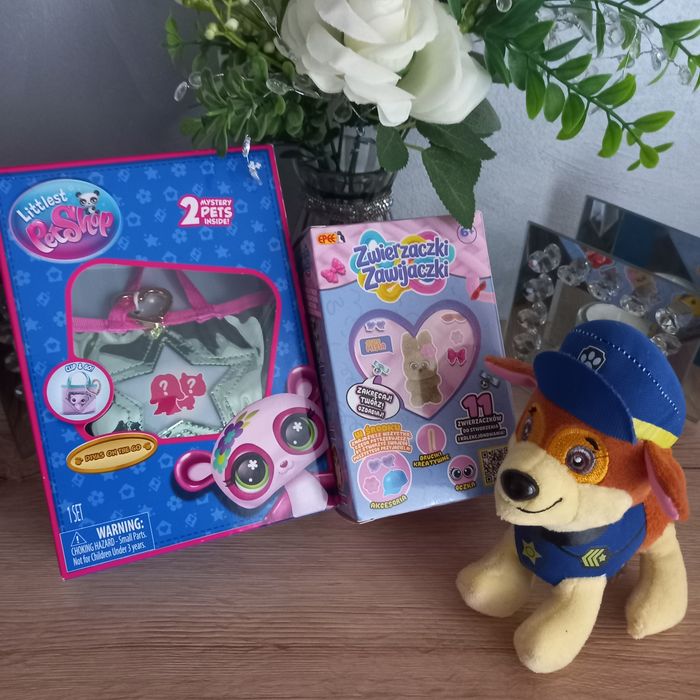 Psi patrol epee zwierzaczki zawijaczki Littlest Pet Shop