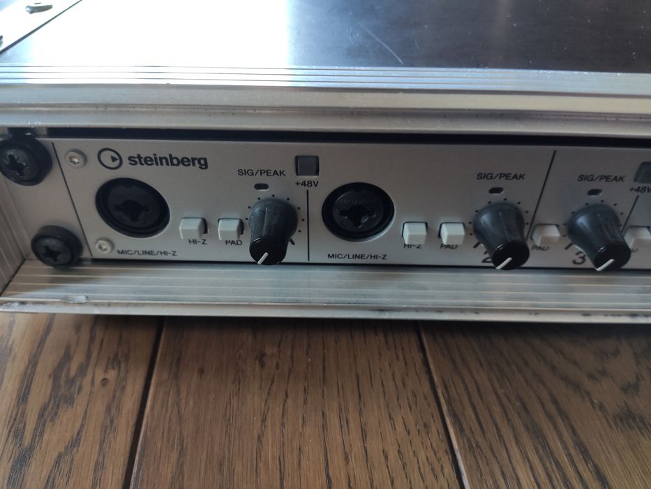 Steinberg UR824 interfejs audio USB + Cubase, stan idealny