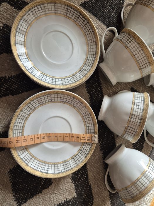 Yamasen fine porcelain Japan zestaw komplet kawowy / herbaciany