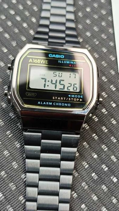 Casio A168WEHB-1A "Homage Calculadora SL-800"pecial Edition