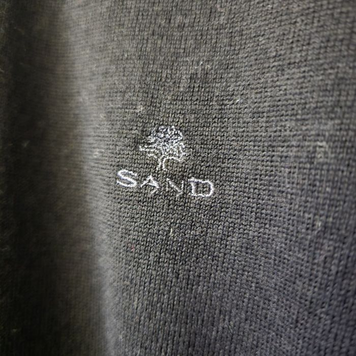 Sweter sand m 38 wełna wool merino