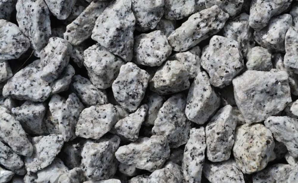 GRYS GRANITOWY DALMATYŃCZYK Granit Ogrodowy Kamień pakowany w Worki