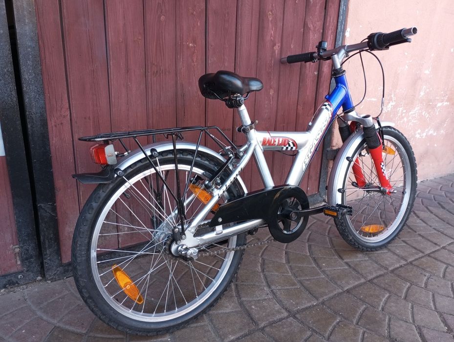 Rower 20" Dla Dziecka 3 Biegi Bardzo Ładny