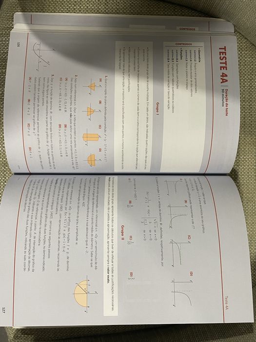 Livro Preparar os Testes 11 Matemática A