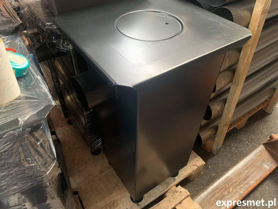 Piec koza MAXX 17 CEGIEŁ, WZMOCNIONY BL.3mm rura kolano trójnik radiat