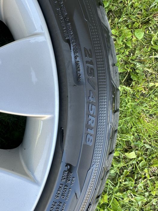 Felgi 5x120 18” BMW styling z oponami Hankook