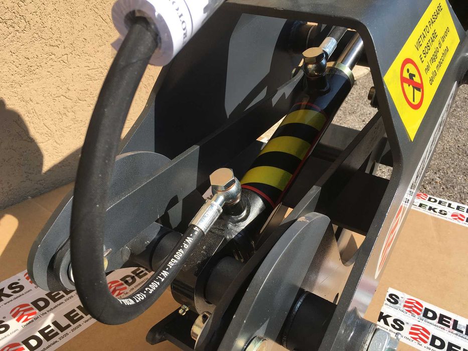 Garra Florestal 400kg + Rotor 360° DELEKS DK10R- IVA E ENVIO INCLUÍDOS