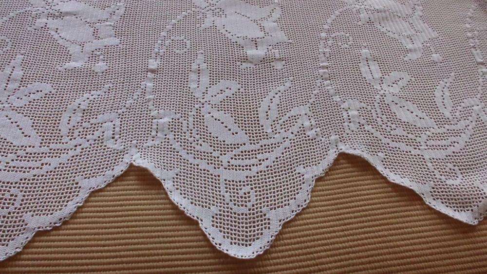 Renda para aplicar em cortina