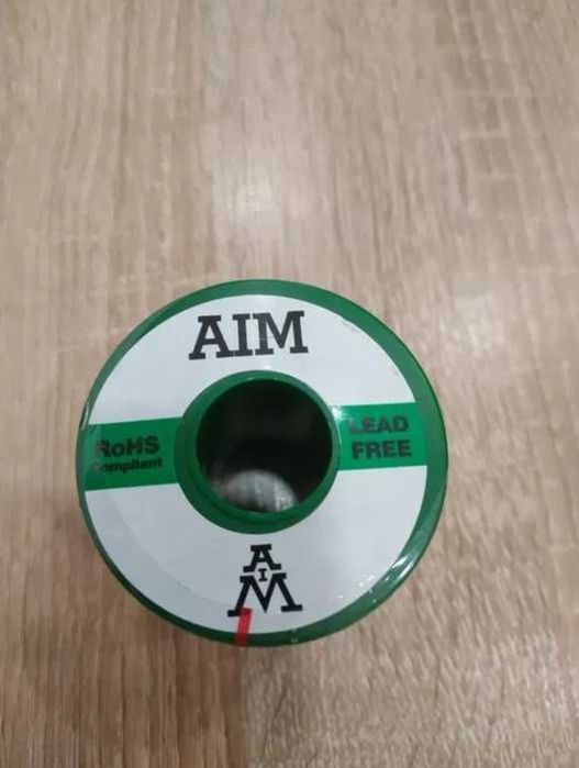 Припой. Припій з флюсом AIM SN100C 500 г