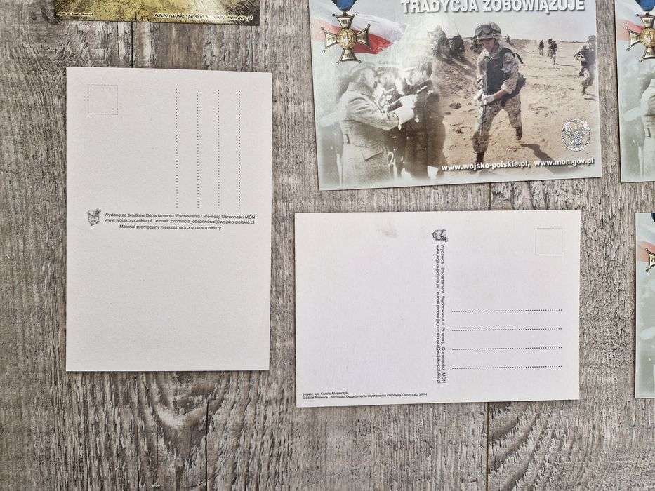 KA. Pocztówki materiały promocyjne