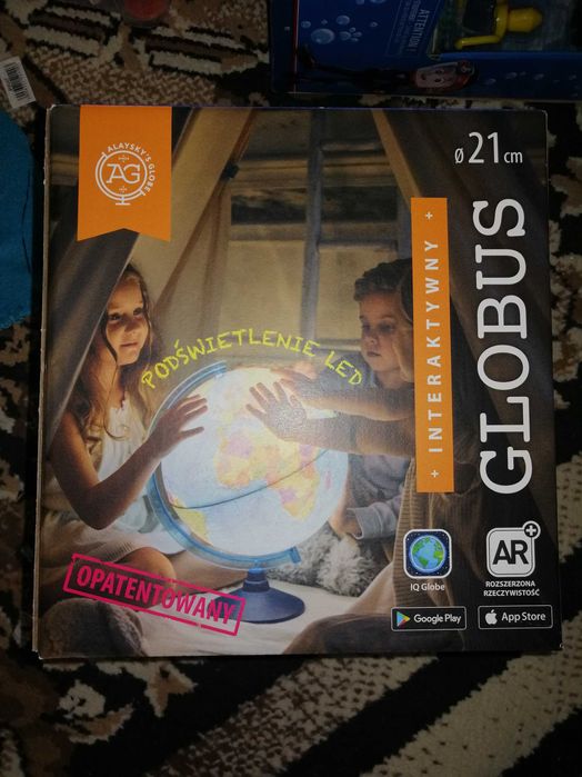 Alaysky s globus PODŚWIETLANY 21 CM
