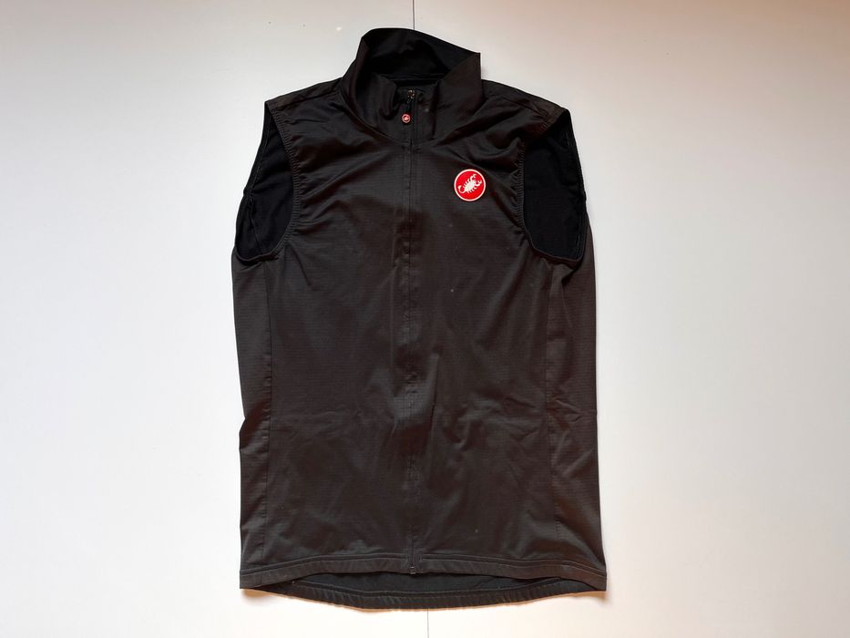 Kamizelka kolarska Castelli rosso corsa ocieplana