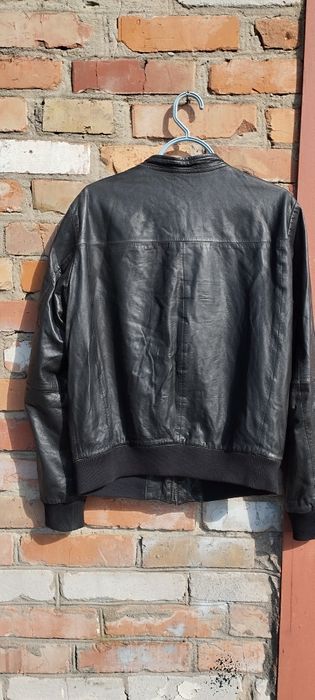 кожаная куртка Hugo Boss