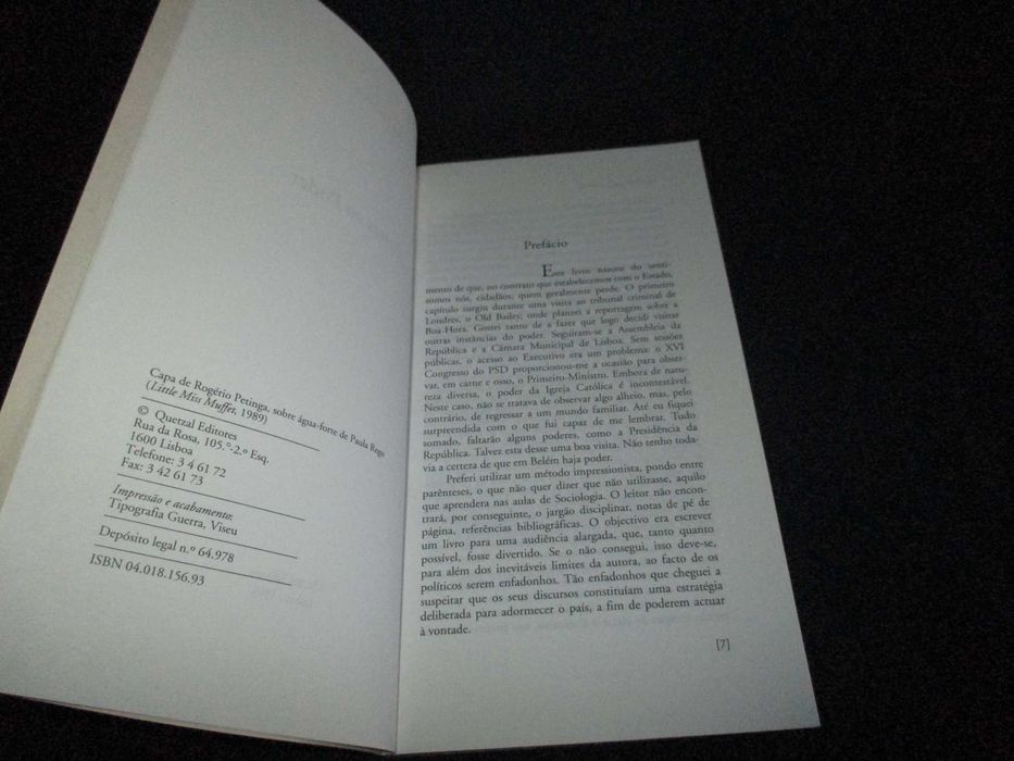 Livro Visitas ao Poder Maria Filomena Mónica 1ª edição