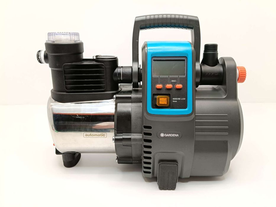 Pompa powierzchniowa Gardena 1300 W 6000 l/h, LCD inox