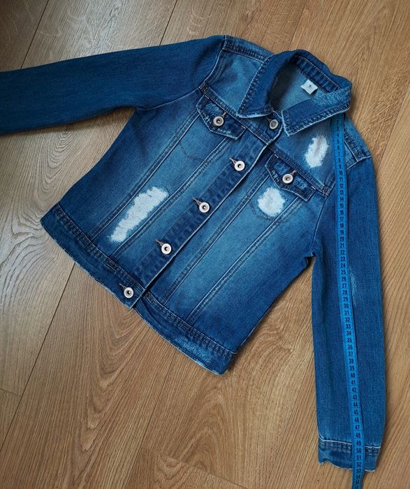 Джинсовая куртка для девочки