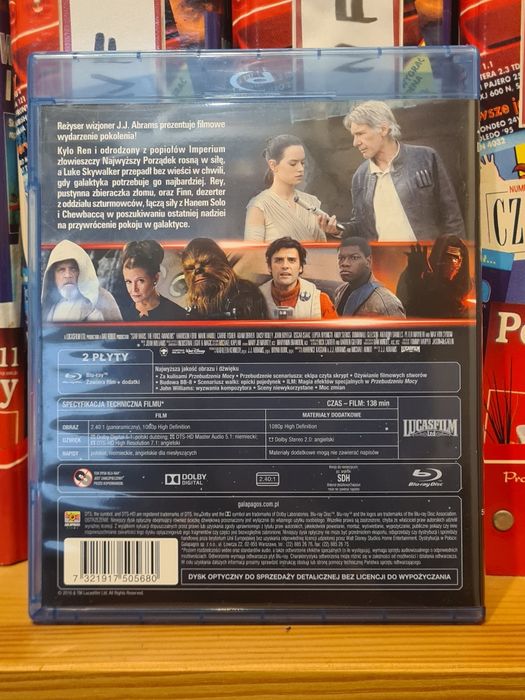 Gwiezdne Wojny Przebudzenie Mocy Bluray
