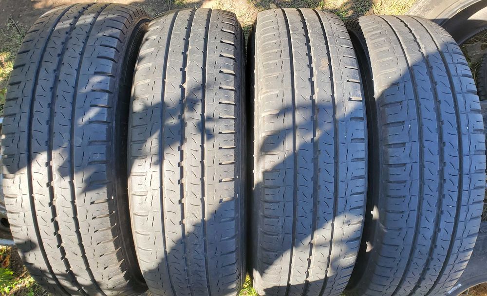 Летние шины 215/75R16C, Kleber Transpro на дисках R16 Фиат Дукато.