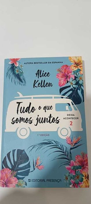 Livro Tudo o que somos juntos  de autora best seller Alice Kellen