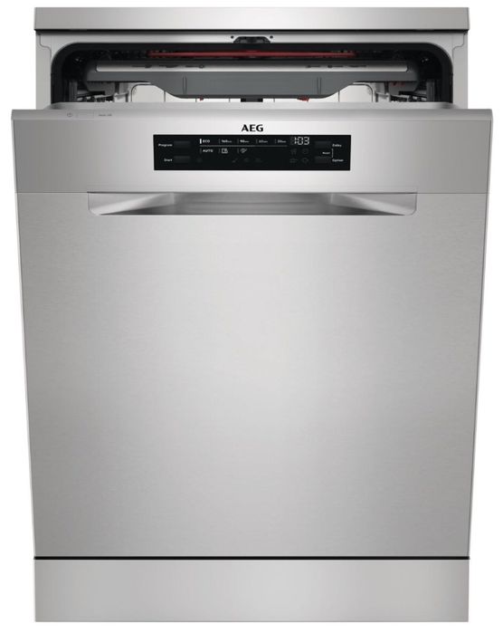 Máquina lavar loiça AEG Série 6000 — 14 talheres, inox, 44dB | AEG 6000 Series Dishwasher — 14 place settings, stainless steel, 44dB