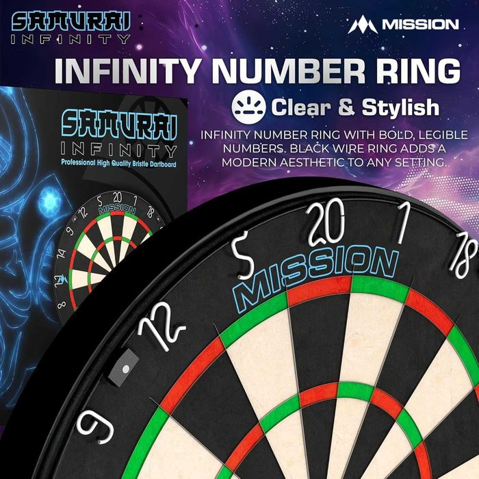 Tarcza do darta Professional Mission Darts Samurai Infinity