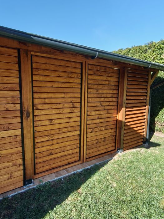 Ruchome deski shutters żaluzje ogrodowe