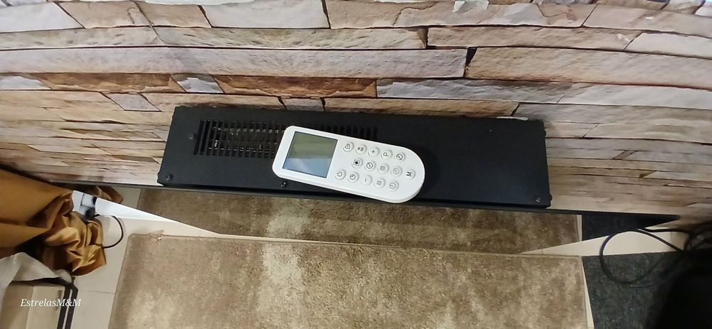 Aquecedor eléctrico (salamandra imitação)