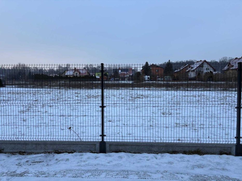 Ogrodzenie panelowe z podmurówką, 1,53 fi4