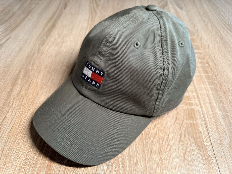 Tommy Jeans czapka z daszkiem zielony