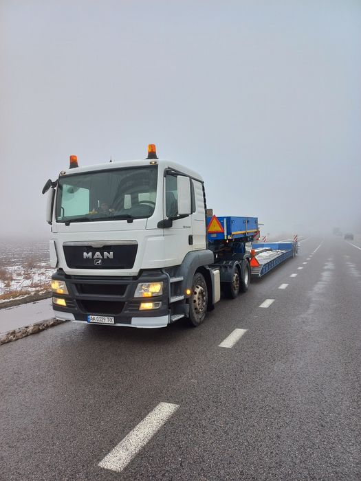Послуги трала, негабаритні перевезення