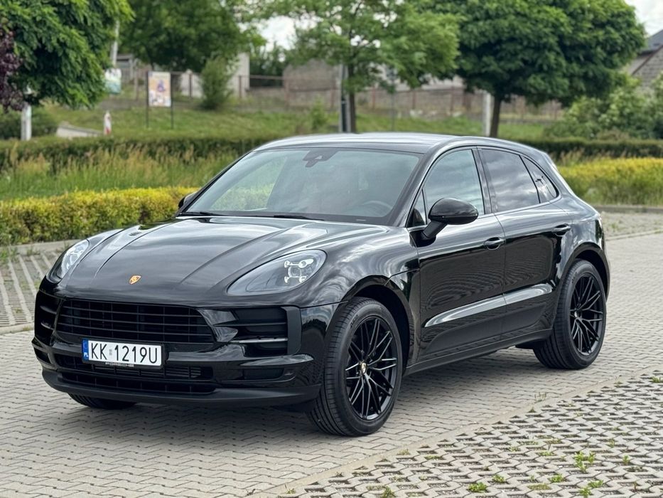 Porsche Macan 2021r Salon Polska Świeżo po Serwisie Bezwypadkowy FV23% Cayenne