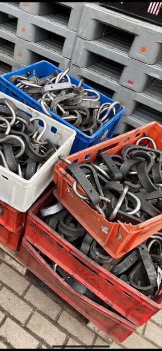 Euro haki, eurohaki, chłodnicze do półtusz, masarskie  DIN 250 WYSYŁKA