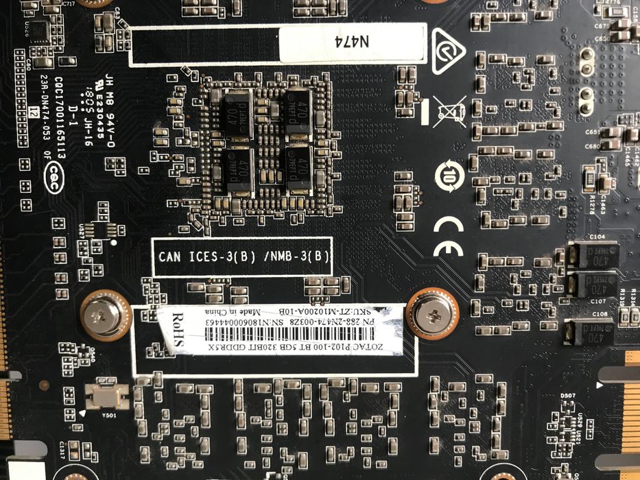 Відеокарти ігрові,майнінг p102-100 як 1080ti