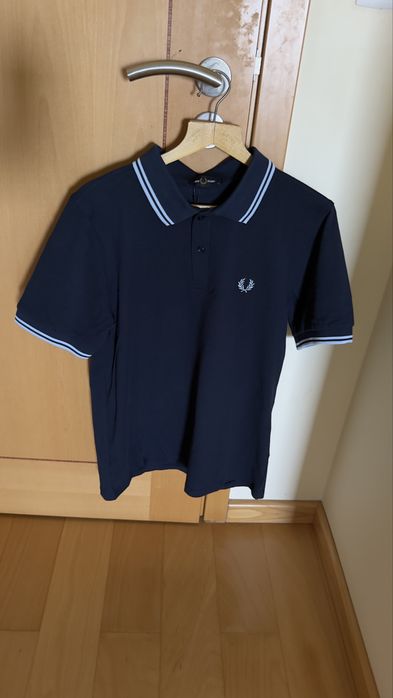 Polo Fred Perry azul M