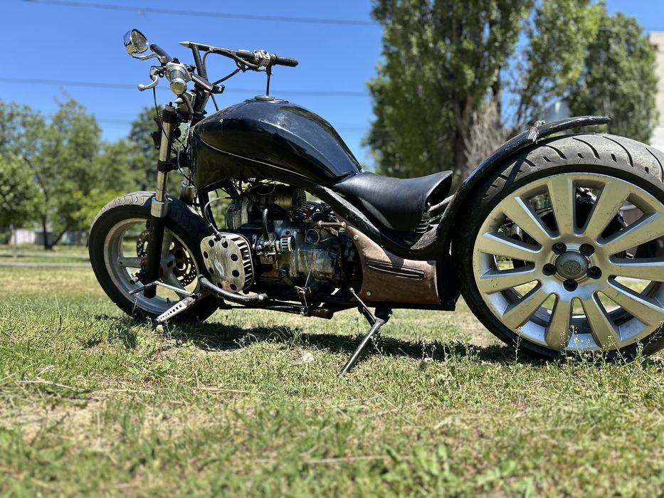 Мотоцыкл Кастом на на базе к650