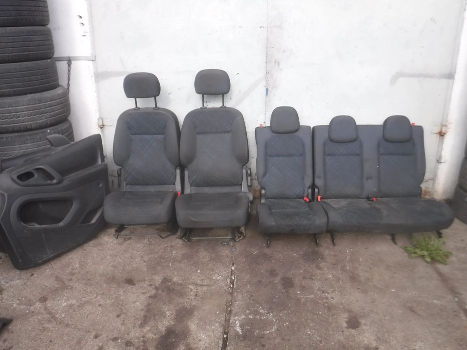 Citroen Berlingo II Peugeot Partner II fotel fotele siedzenia przod tyl Europa