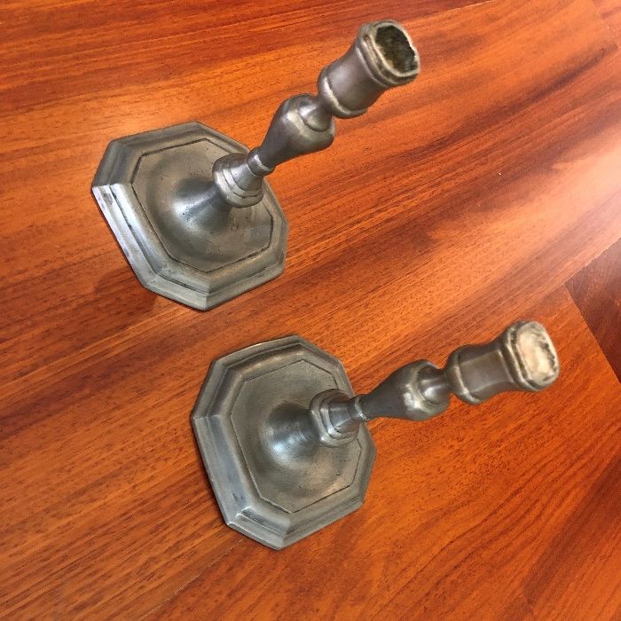 Conjunto de 2 castições em Estanho (Antiguidade)