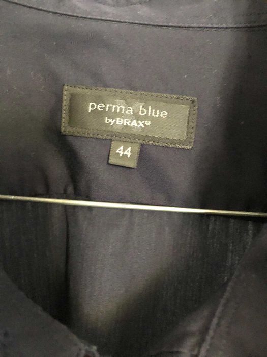 Koszula na długi rękaw - granatowa - Perma Blue