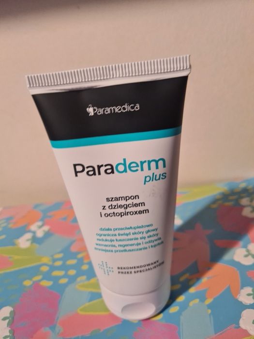 Paraderm plus szampon z dziegdziem paramedica