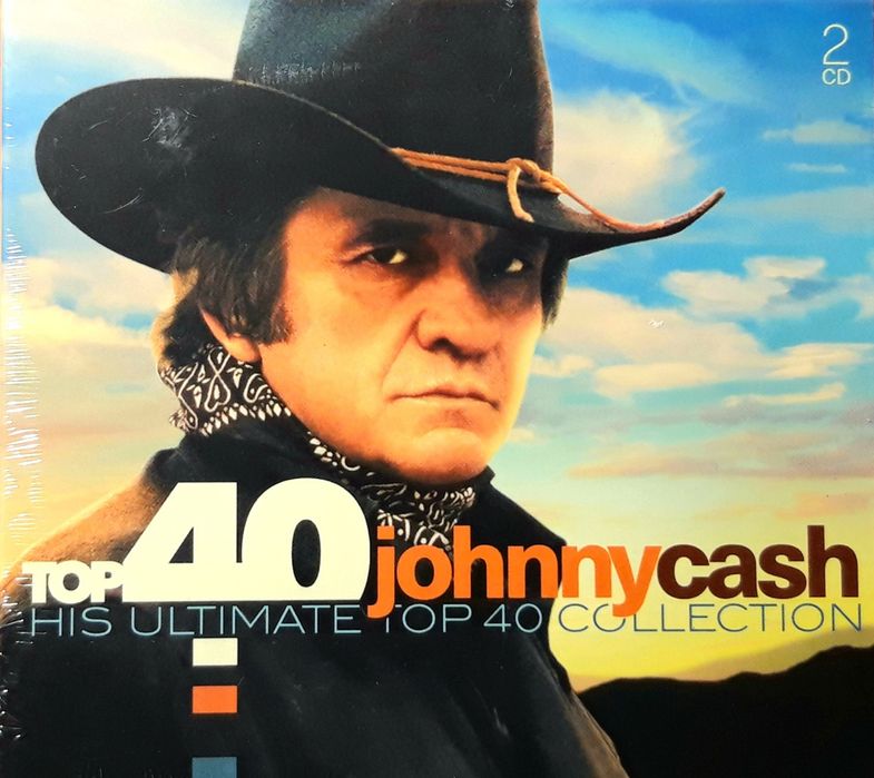 Top 40 Johnny Cash (His Ultimate Top 40 Collection) 2xCD, 2016, FOLIA