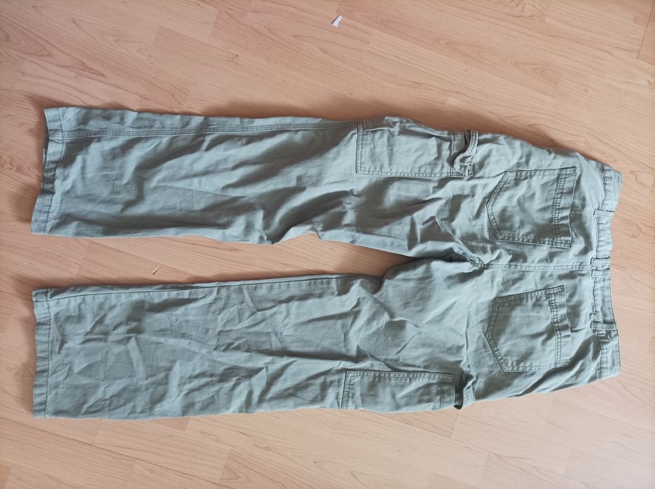 Spodnie bojówki damskie, proste nogawki