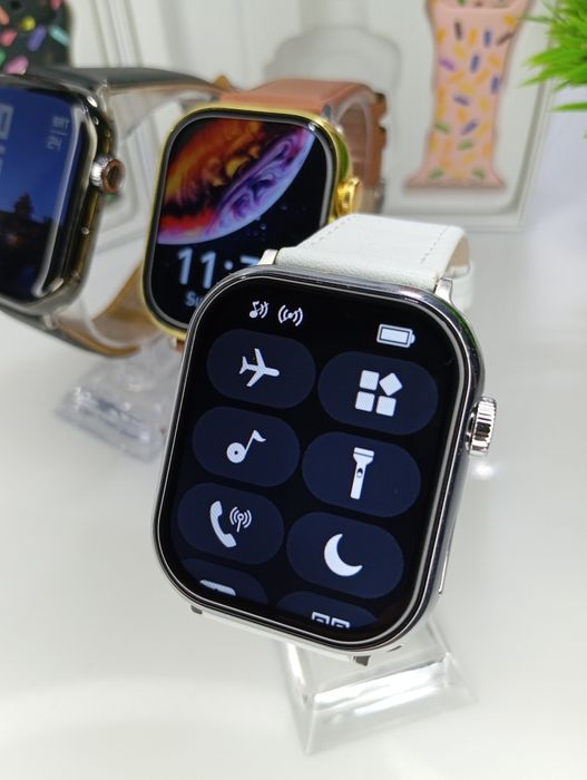 Набор ‼️ Smart watch S9 ДВА РЕМЕШКА + НАУШНИКИ! Смарт часы/годинник ‼️